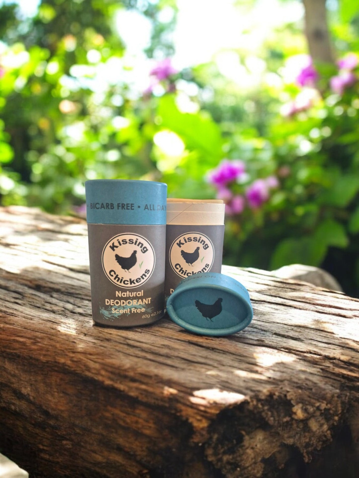 Kissing Chickens Bicarb-Free Deodorant Stick - 60g Scent Free