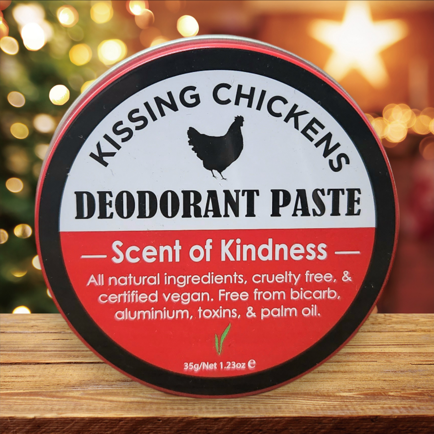Kissing Chickens Deodorant Paste - Scent of Kindness