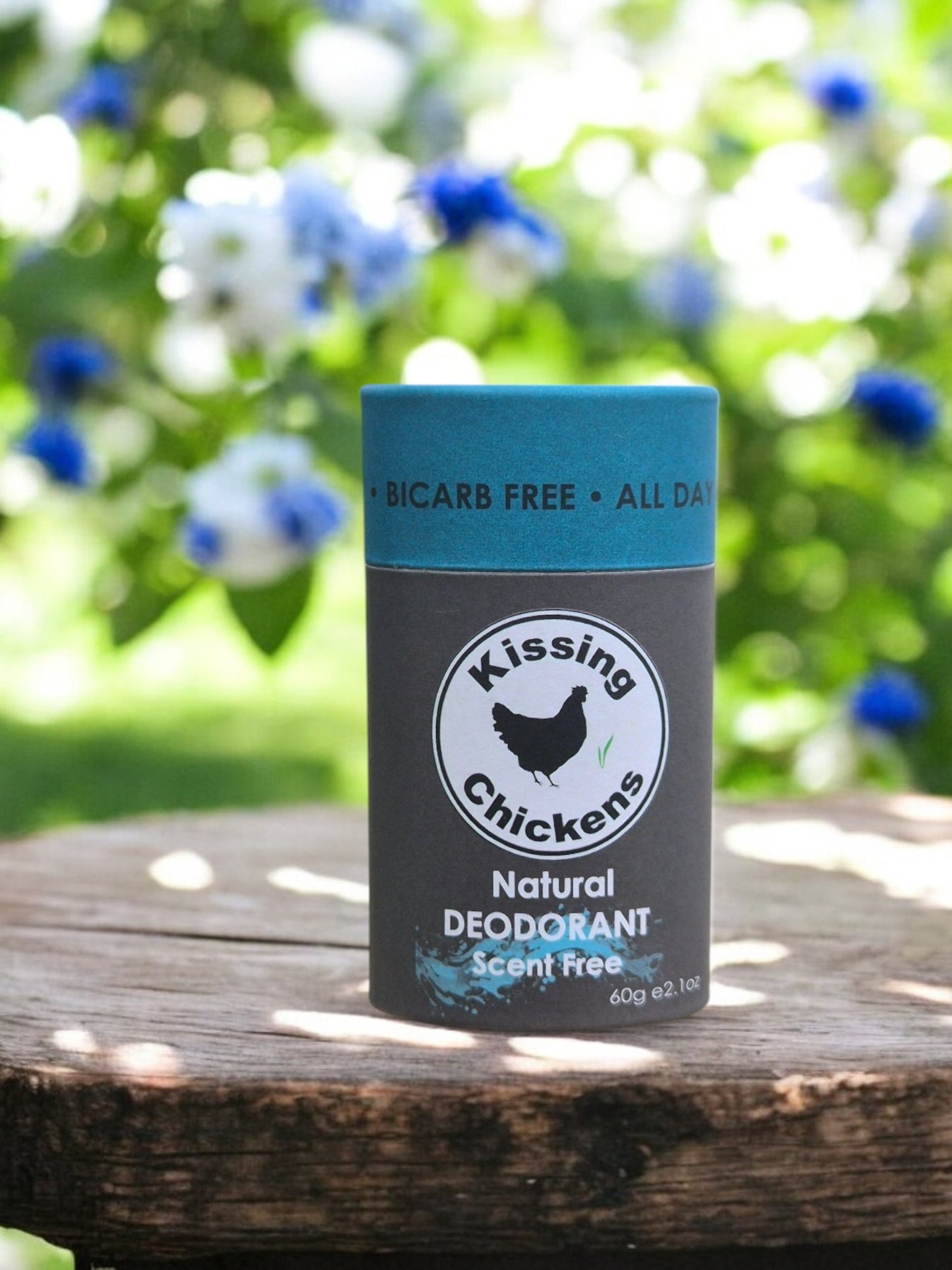 Kissing Chickens Bicarb-Free Deodorant Stick - 60g Scent Free