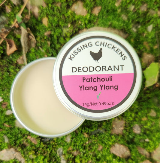 14g Mini Tin Natural Deodorant Paste - Patchouli & Ylang Ylang