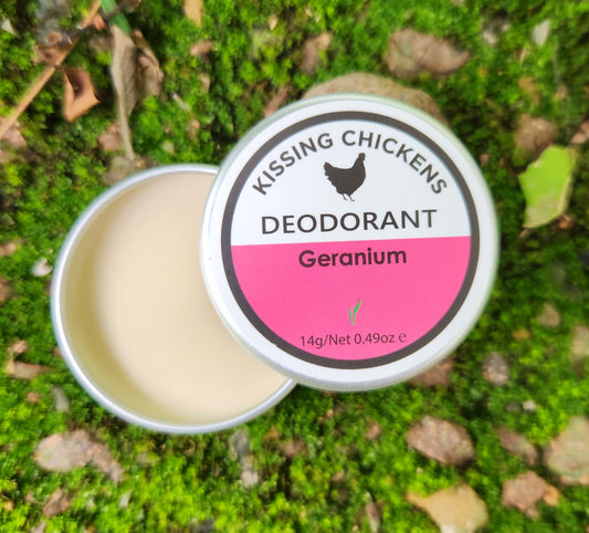14g Mini Tin Natural Deodorant Paste - Geranium