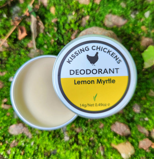 14g Mini Tin Natural Deodorant Paste - Lemon Myrtle