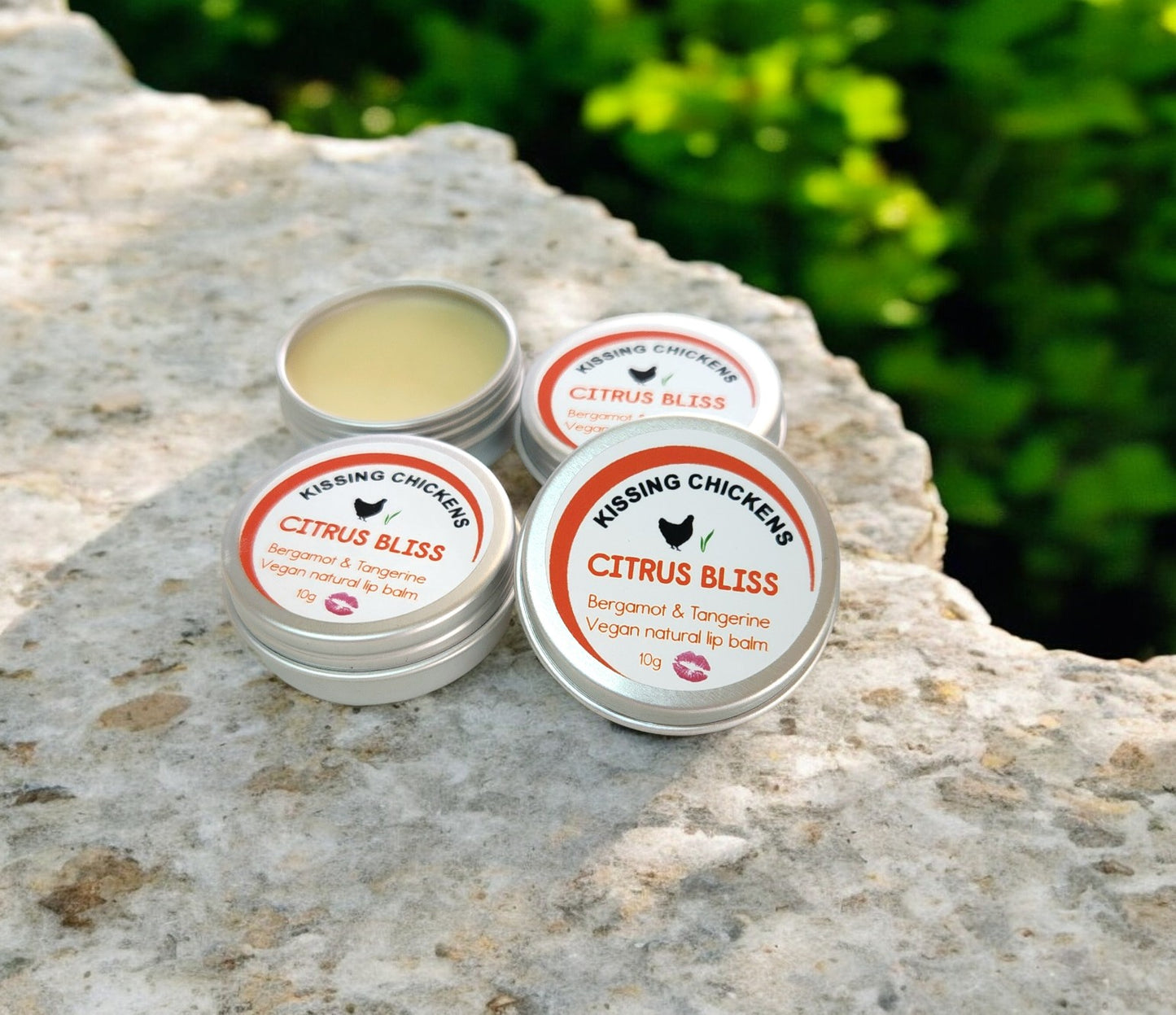 Kissing Chickens Organic Lip Balms