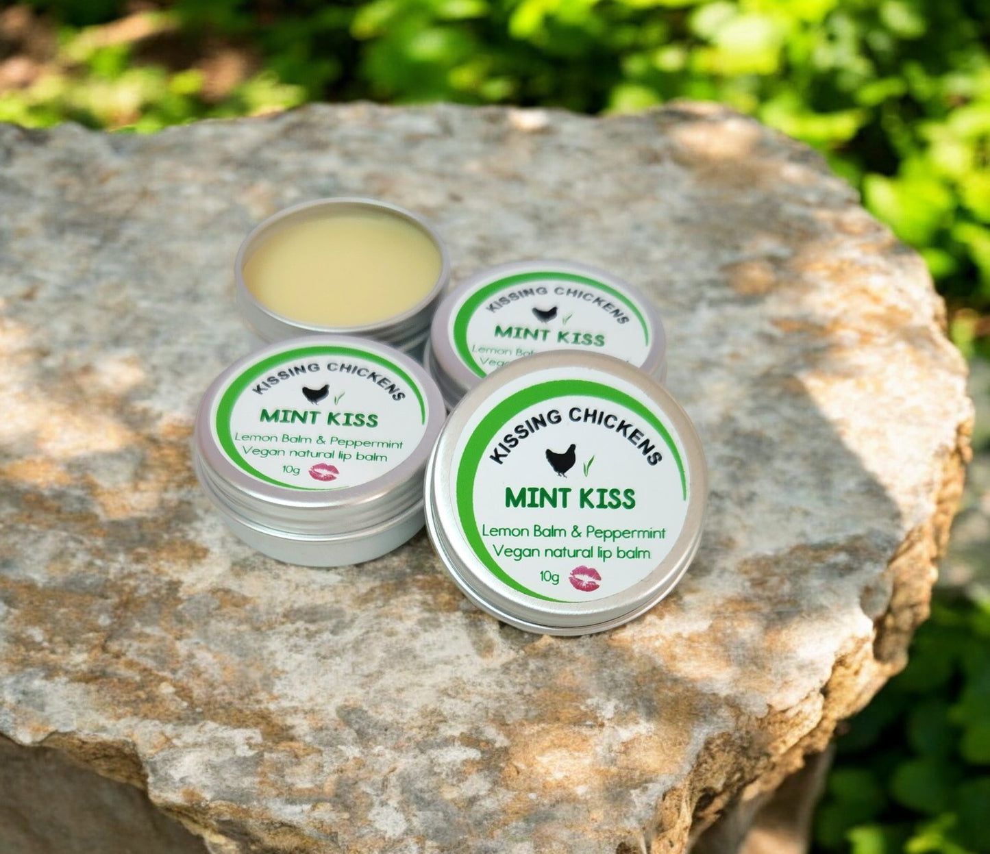 Kissing Chickens Organic Lip Balms