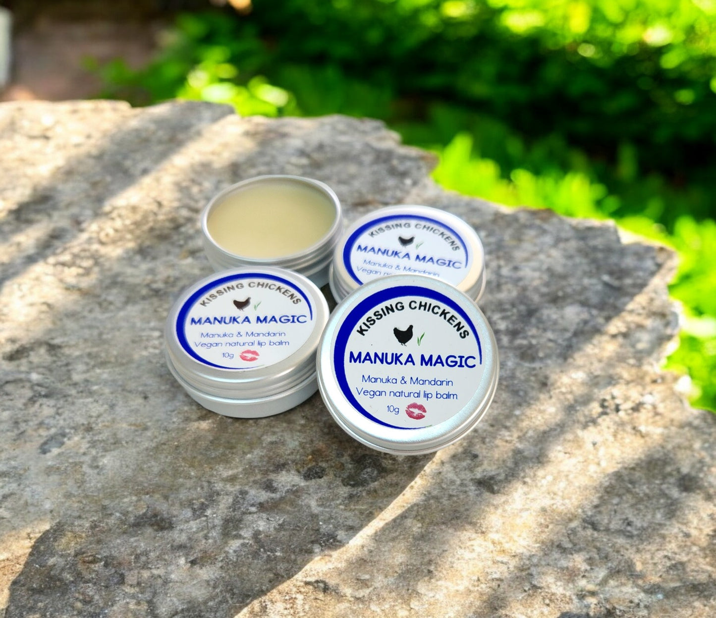 Kissing Chickens Organic Lip Balms