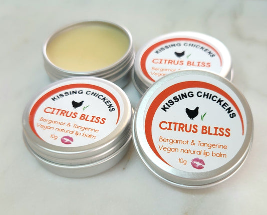 Kissing Chickens Citrus Bliss - Organic Lip Balm 10g