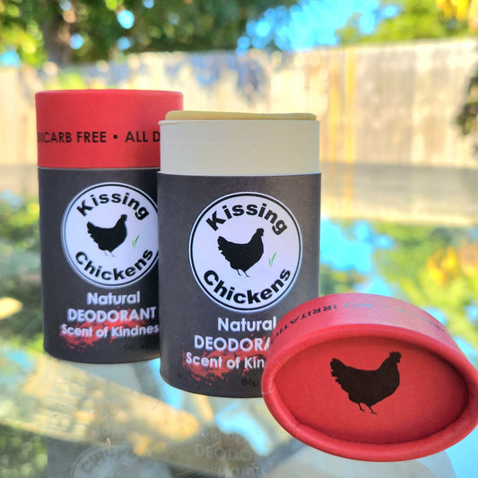 Kissing Chickens Natural Bicarb-Free Deodorant Stick - 60g Scent of Kindness