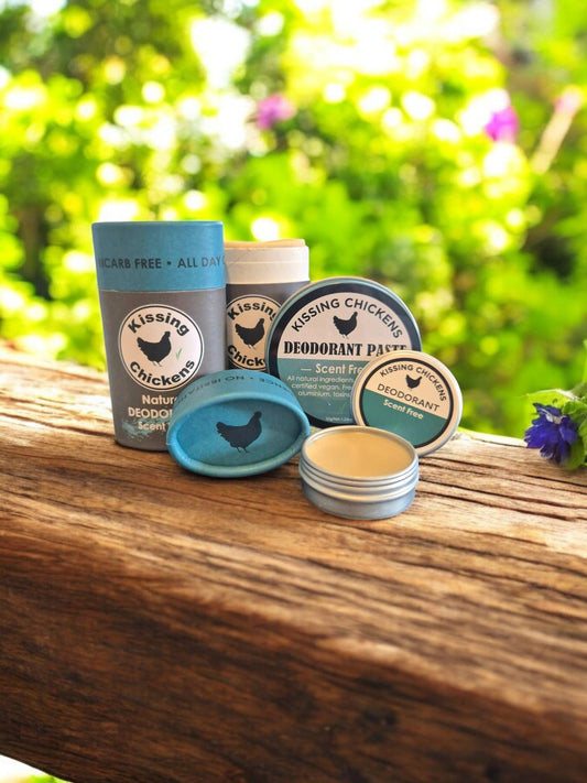 14g Mini Tin Natural Deodorant Paste - Scent Free