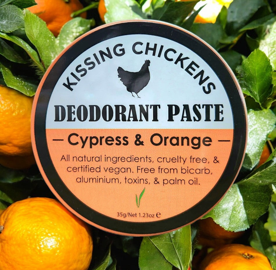 Kissing Chickens Organic Deodorant Pastes 35g - Bicarb Free