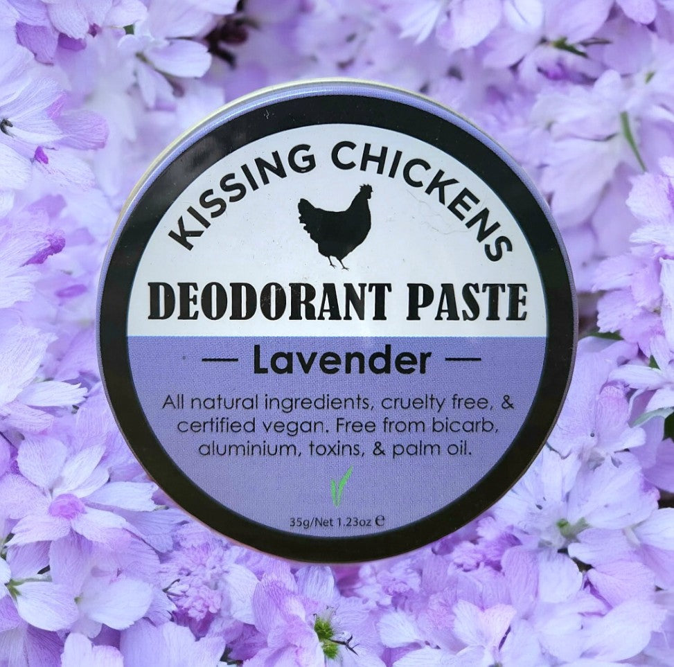 Kissing Chickens Deodorant Paste - Lavender