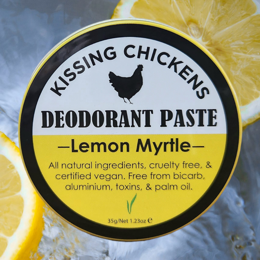 Kissing Chickens Deodorant Paste - Lemon Myrtle