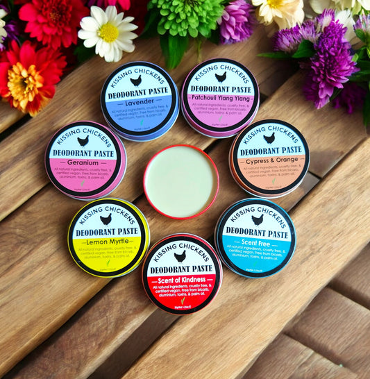 Kissing Chickens Deodorant Paste - all varieties