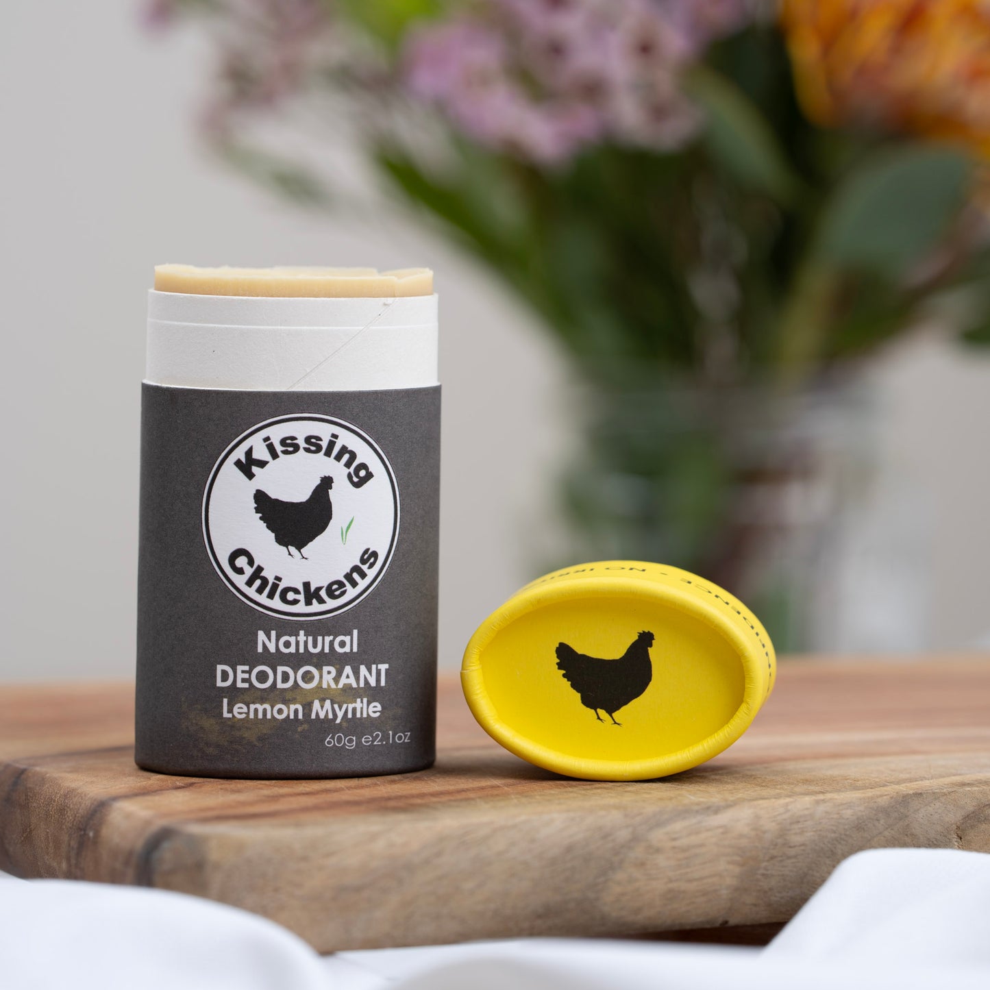 Kissing Chickens Deodorant Stick - Lemon Myrtle